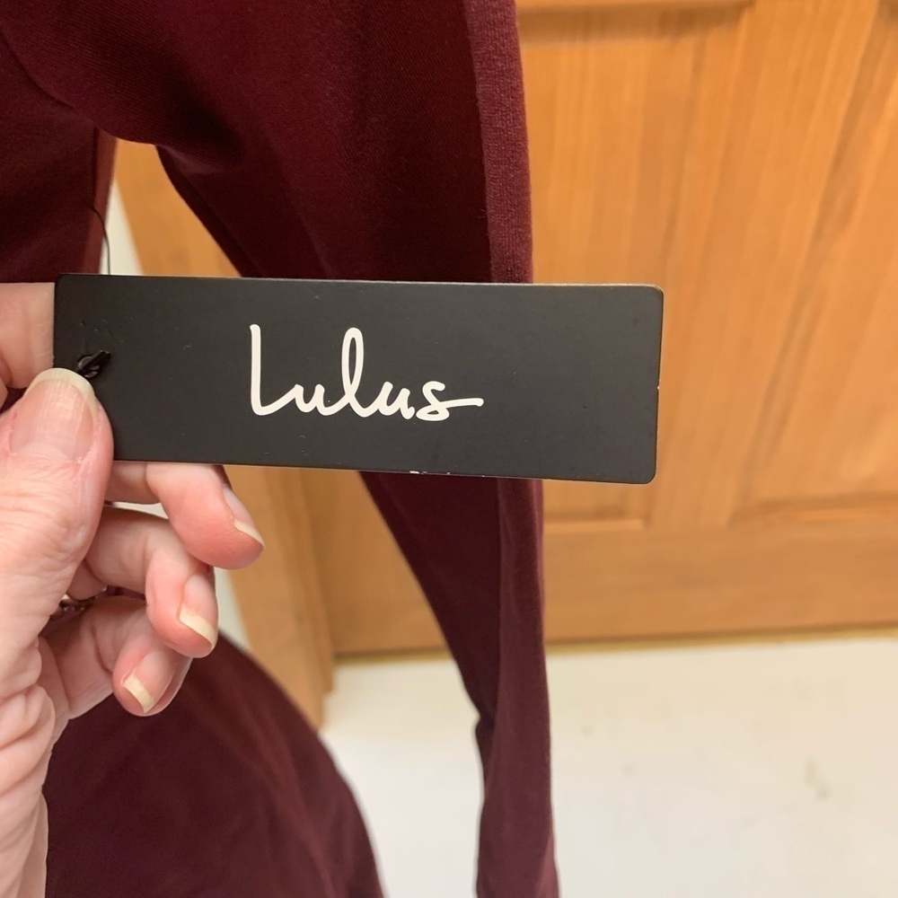 Lulu’s mini/knee length skater dress NEW XS 17 in pit L-34 in - Picture 5 of 5